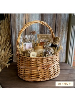 Подарочная корзина. Примеры работ и инструкция для заказа