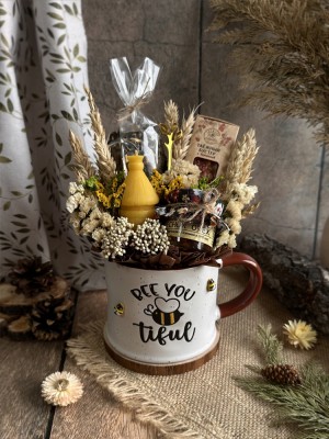Подарочная композиция “Осень в чашке чая”