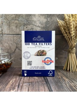 Фильтр-пакеты для заваривания чая Finum, размер M, 100 шт