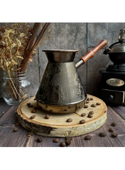 Турка для кофе медная “Русский дух”, 750 мл