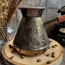 Турка для кофе медная “Русский дух”, 750 мл