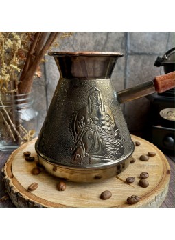 Турка для кофе медная “Русский дух”, 750 мл