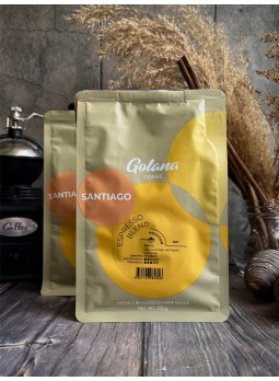 Кофе свежеобжаренный Santiago зерновой/молотый, 250 грамм