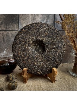 Шен Пуэр, рецептура 7742, чайная фабрика Ва Шань, Куньмин, 2014 год