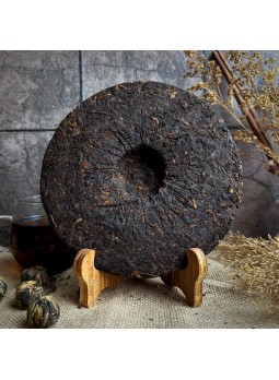 Выдержанный Шу Пуэр, чайная фабрика Дунхай, 2013 год