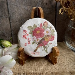 Дянь Хун Мэй Гуй, красный чай с бутонами роз, 100 грамм